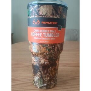 New Realtree Camo 30 oz  Tumbler Stainless Steel Double Wall Insulated